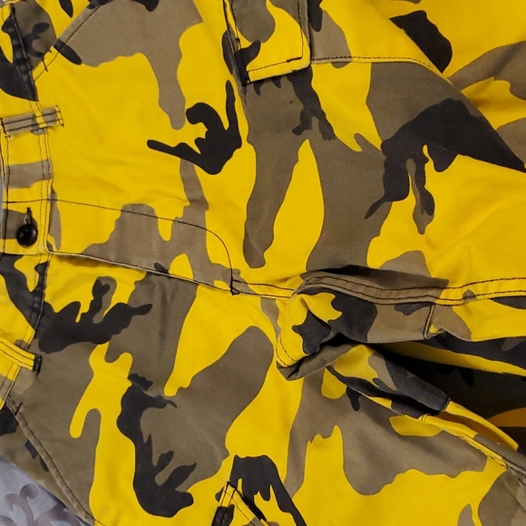 Baggy Loose Camo Print Cargo Pant Small - Picture 4 of 9